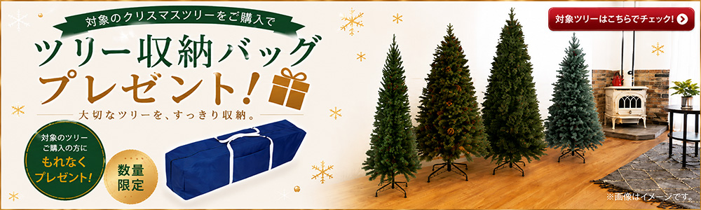 �N���X�}�X�c���[���[�o�b�O�v���[���g�L�����y�[��