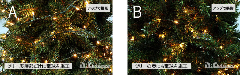 Nakajo's Christmas 上手なクリスマスツリーの飾り方・ライトの飾り方